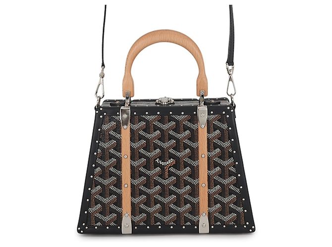 Goyard Saigon Mini Trunk Bag Black