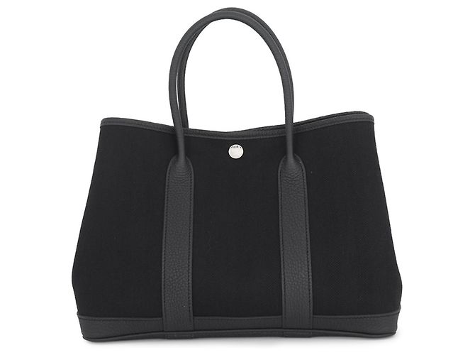 Hermès Sac cabas Hermes Garden TPM Noir