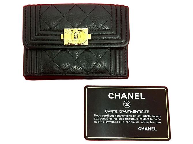 Chanel Boy Chanel Leather Wallet