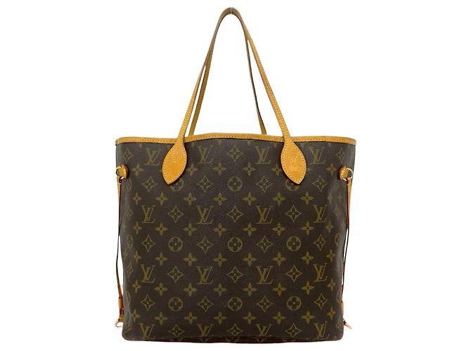Borsa Tote Louis Vuitton Neverfull Monogram Marrone