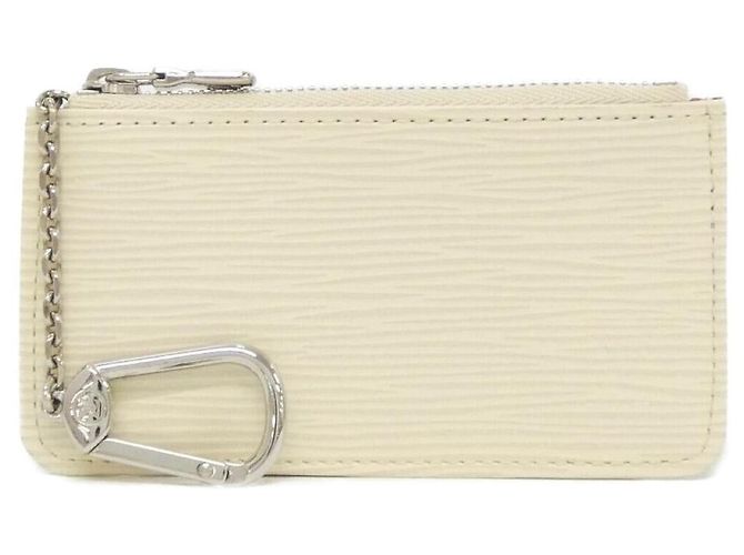 Monedero para llaves Epi Louis Vuitton Blanco