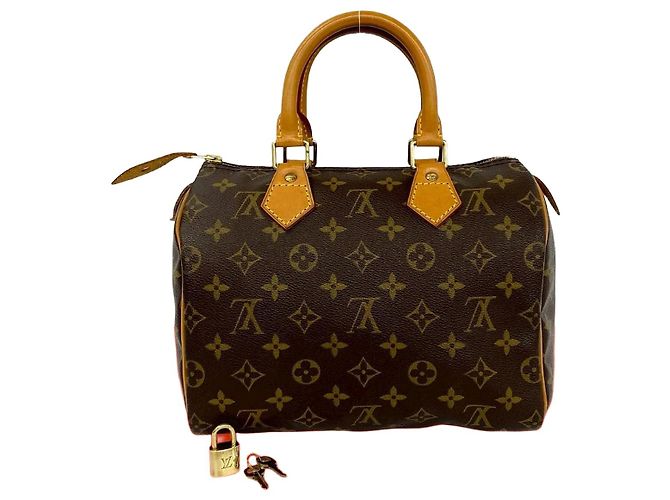 Borsa Louis Vuitton Speedy 25 Monogram Marrone