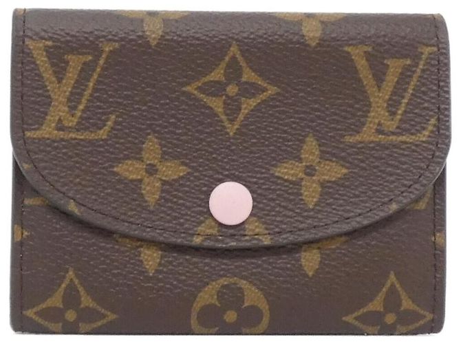 Louis Vuitton Rosalie Monogram Coin Case Brown