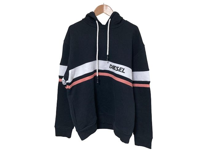 Autre Marque Diesel Kapuzenpullover Schwarz 
