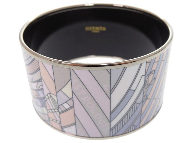 Hermès Hermes Email TGM Bangle Pink Blue Purple