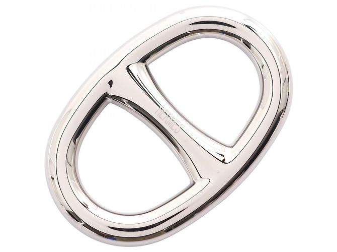 Hermès Schalring Chaine d'Ancre Hermes Silber 