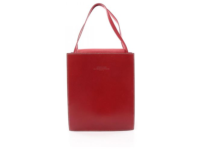 Hermès Borsa Hermes Lucy MM Rosso