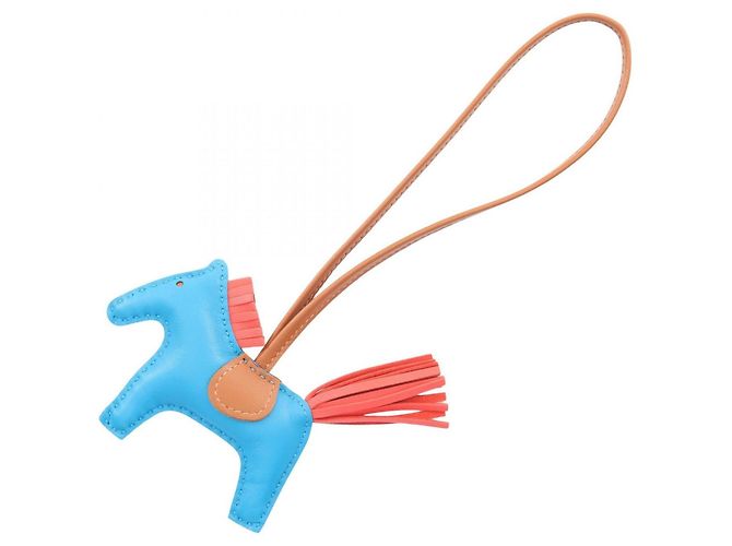 Hermès Hermes Rodeo PM Charm Accessory Brown Pink Blue 