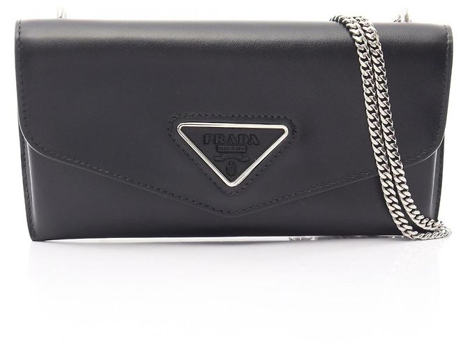 Mini borsa a tracolla Prada Triangle Nero 