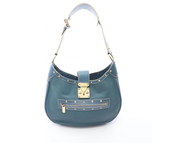 Borsa a Spalla Louis Vuitton Afriolan Blu