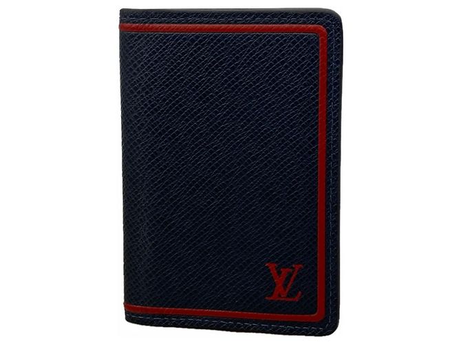 Organizer Portacarte blu navy Louis Vuitton