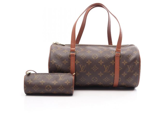 Bolsa Louis Vuitton Papillon 30 Marrom Monograma