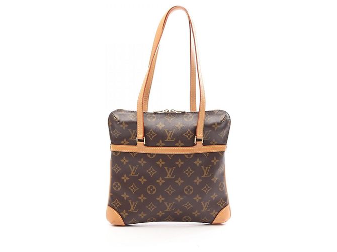 Borsa a Spalla Louis Vuitton Coussin GM Monogram Marrone Monogramma