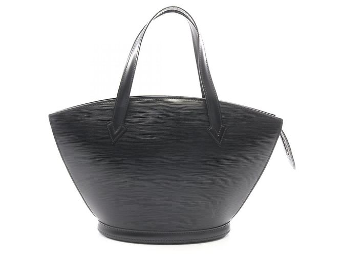 Louis Vuitton Saint Jacques Epi Noir Handtasche Schwarz