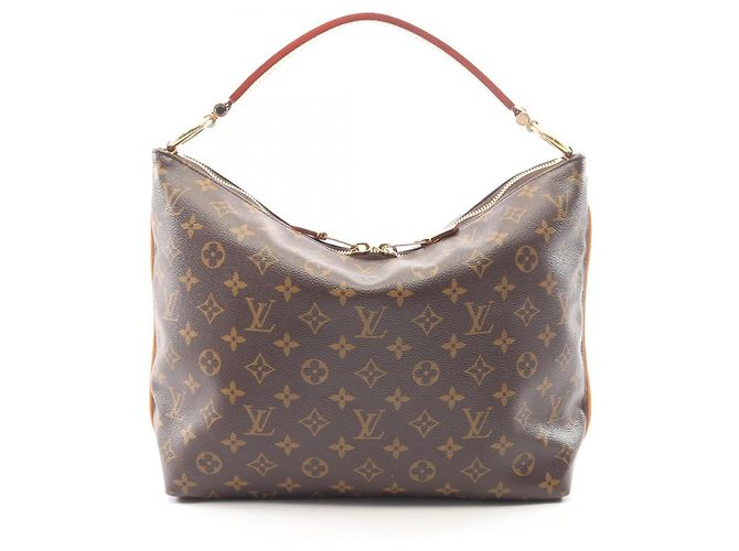 Bolsa de Ombro Louis Vuitton Shuri PM Marrom Monograma