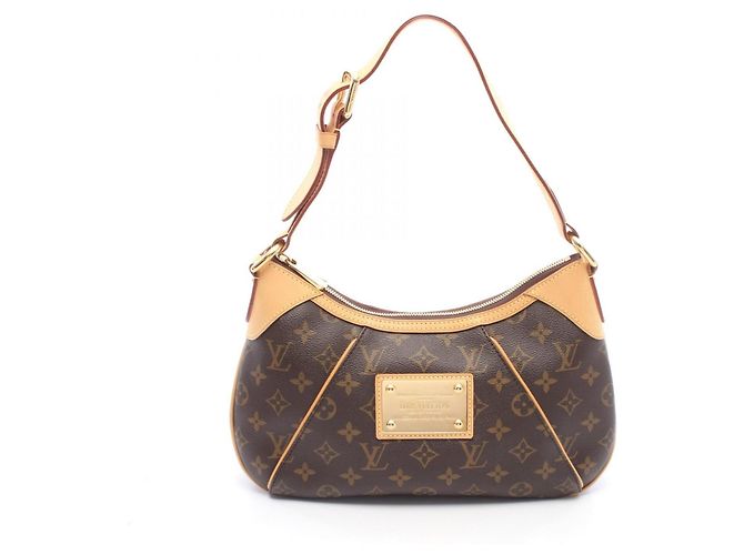 Bolsa de Ombro Louis Vuitton Thames PM Marrom Monograma