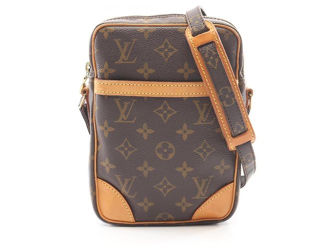 Bolsa de Ombro Louis Vuitton Danube Monogram Marrom Monograma