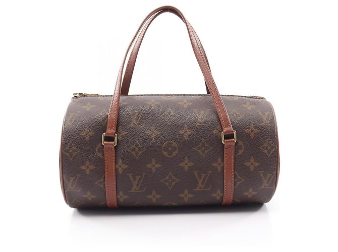 Louis Vuitton Papillon 26 Handbag Brown Monogram