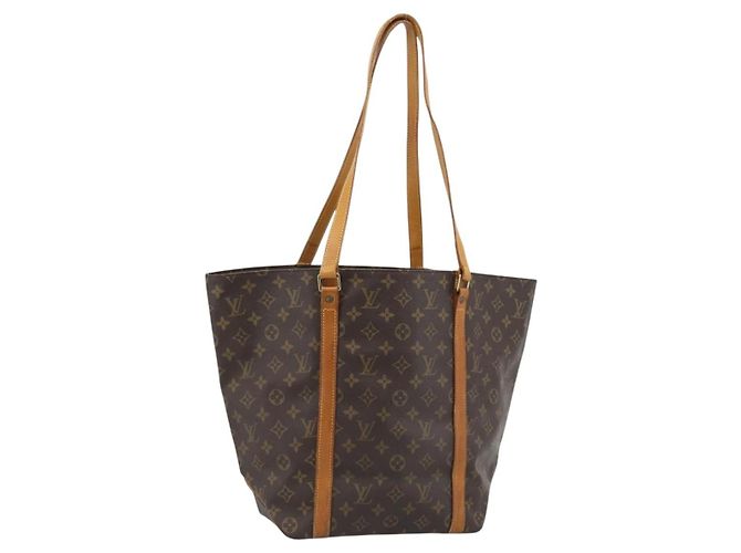 LOUIS VUITTON Monogram Sac Shopping Tote Bag M51108 LV Auth 192903 Monogramme