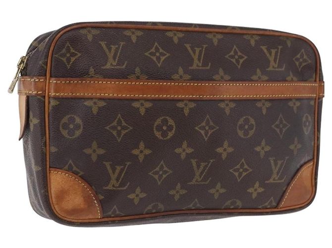 LOUIS VUITTON Bolso de mano Monogram Compiegne 28 M51845 LV Auth 192938 Monograma