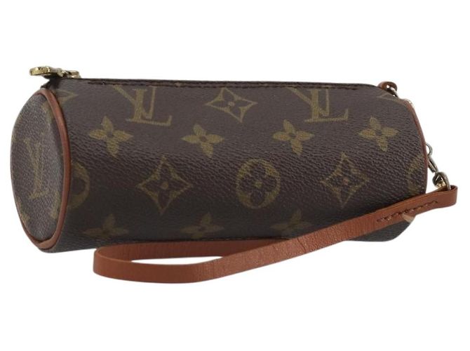 LOUIS VUITTON Pochette Monogram Papillon LV Auth BA14518 Monogramma