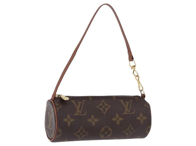 LOUIS VUITTON Pochette Monogram Papillon LV Auth BA14315 Monogramma