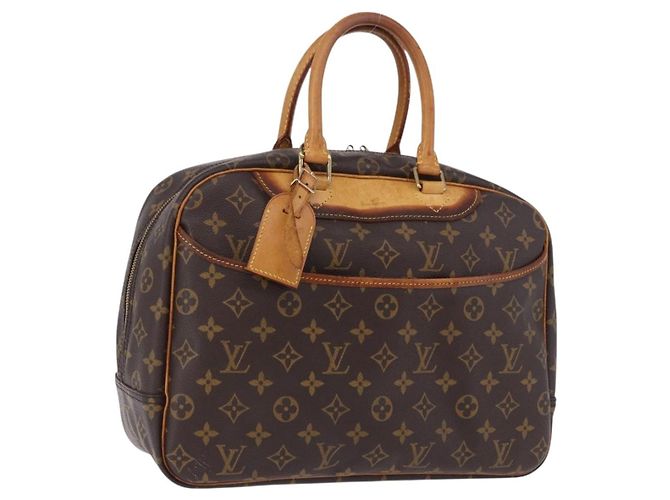 LOUIS VUITTON Bolsa Monogram Deauville M47270 LV Auth bs36219