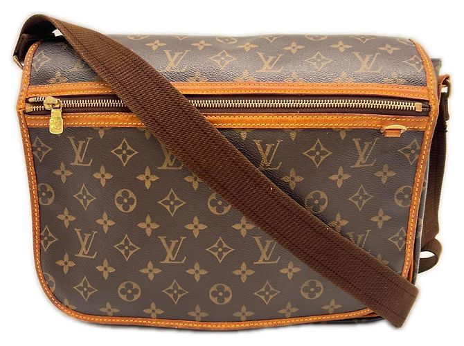 Borsa a Spalla Louis Vuitton Monogram Messenger Bosphore GM M40105 Marrone Beige