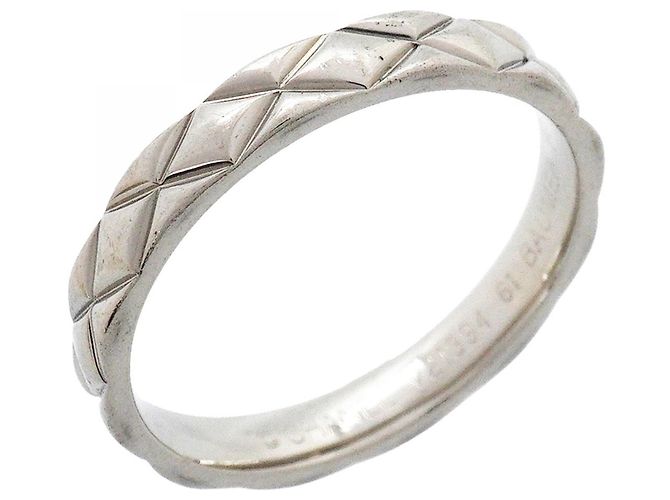 Anello Chanel Matelassé Platinum
