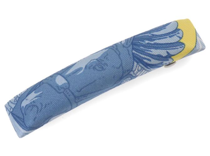Hermès Barrette Hermes Eclipse PM Bleu Jaune 