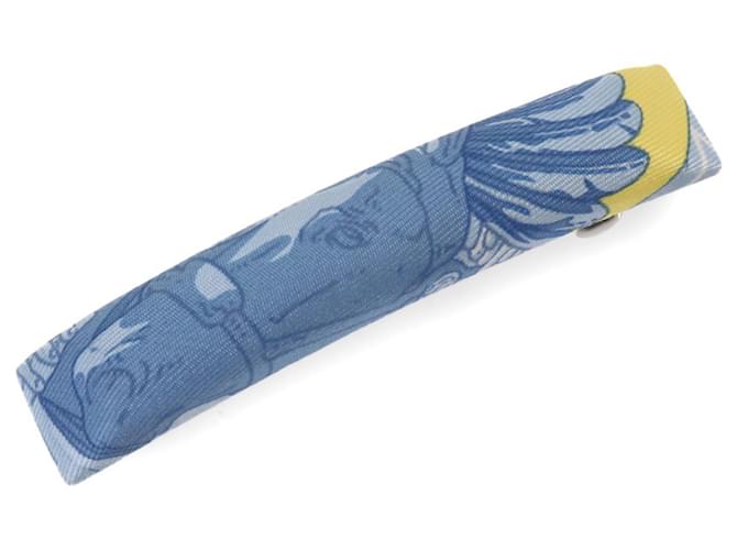 Hermès Barrette Hermes Eclipse PM Blu Giallo 