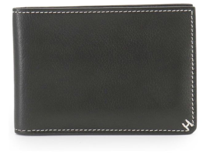 Hermès H Sellier Visitenkartenetui horizontal Schwarz