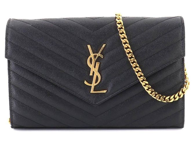 Saint Laurent Cassandra Chain Wallet