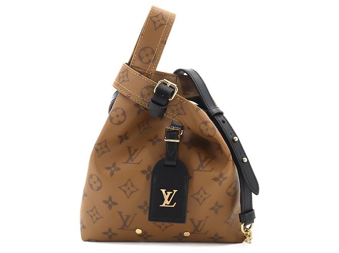 Bolsa Louis Vuitton Monogram Reverse Atlantis BB Marrom Monograma