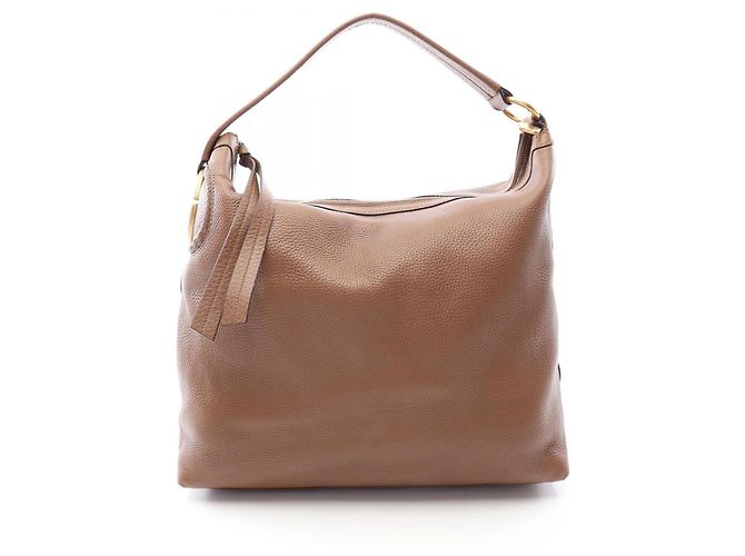 Bolsa de Ombro Gucci Interlocking G Marrom