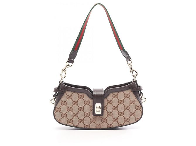 Borsa Gucci Moonside Sherry Line Marrone Beige