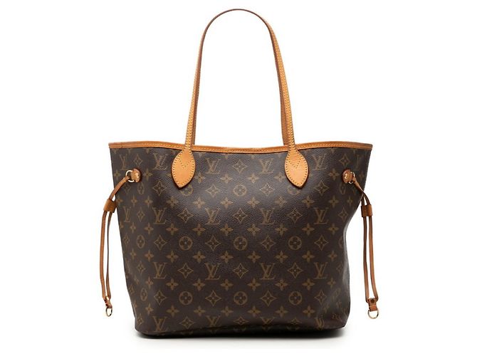 Bolsa Tote Louis Vuitton Monogram Neverfull MM Marrom