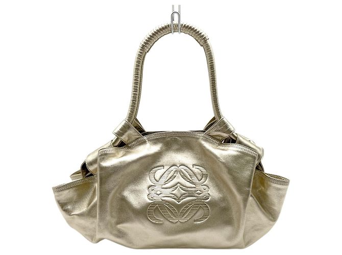 Bolsa Loewe Nappa Aire Dourado