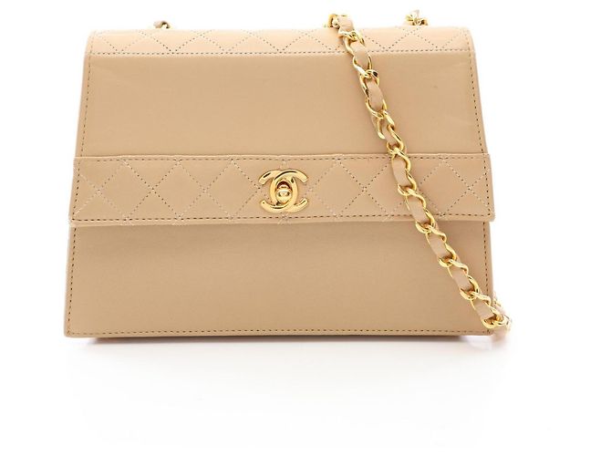 Borsa a Spalla Chanel Matelassé Beige