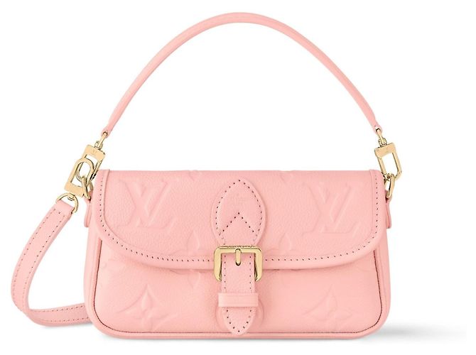 Louis Vuitton Nano Diane Monogram Empreinte Rose