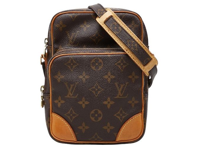 Bolsa Transversal Louis Vuitton Monogram Amazon Marrom