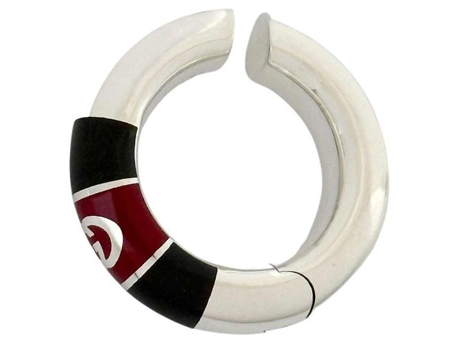 Gucci Unisex Web Stripe Detail Ear Cuff