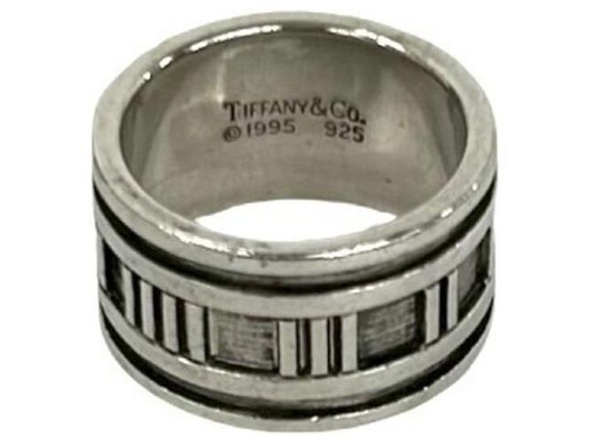 Tiffany & Co Tiffany Vintage Atlas breiter Ring Silber
