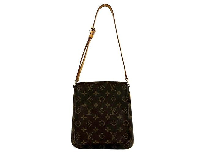 Borsa a tracolla Louis Vuitton Musette Salsa Monogram Marrone