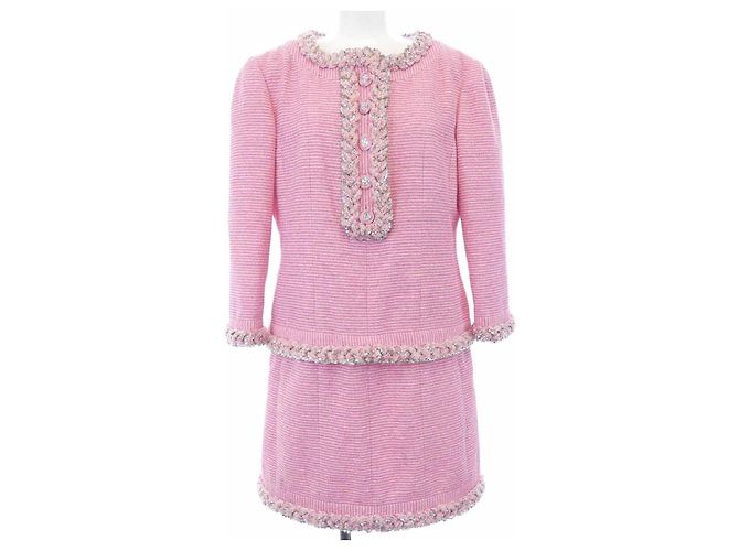 Vestido Chanel Beige