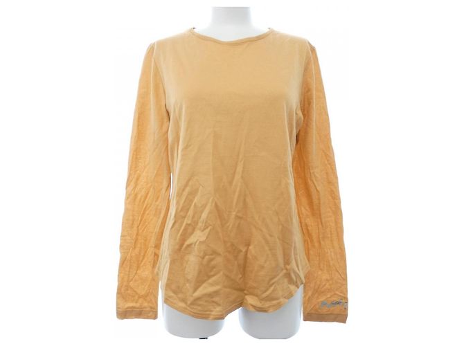 Camiseta de algodón Hermès S Naranja