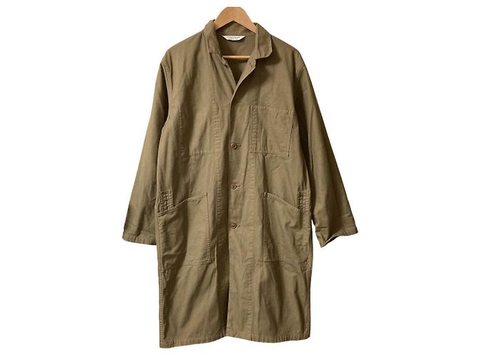Autre Marque Cappotto primavera beautiful people Back Logo Spring Overcoat Coat Marrone
