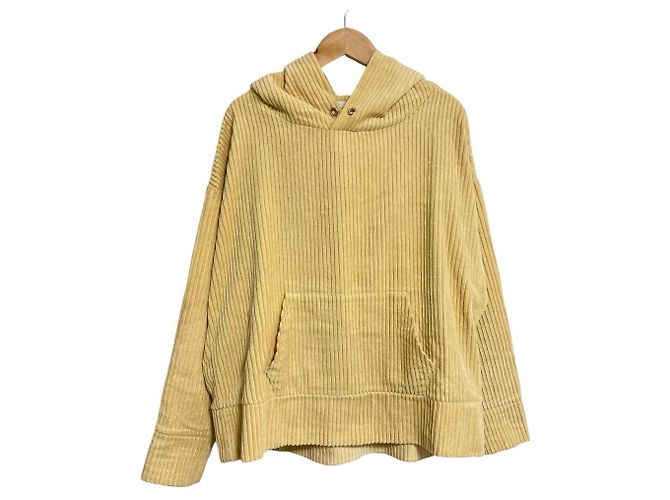 Autre Marque Cordroy-Pullover Adam et Rope' Fukuda Orimono Beige