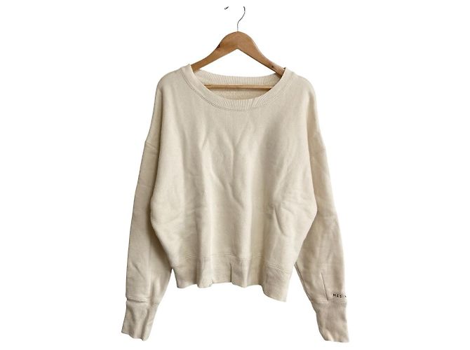 Autre Marque MES VACANCES Felpa con Maniche Dolman Crudo