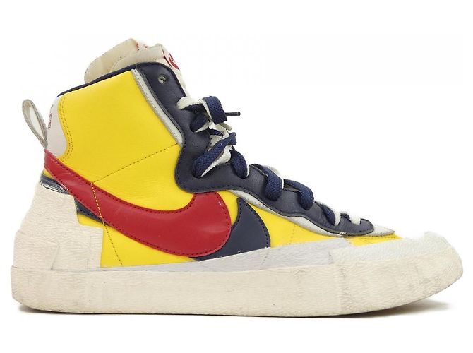 Autre Marque Nike Sneaker Weiß Rot Gelb